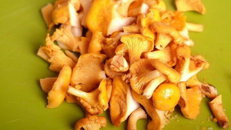 ризотто с лисичками