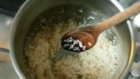 ризотто с луком