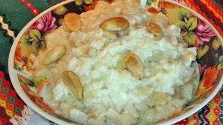 Ризотто с миндалем