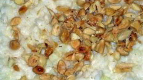 ризотто с миндалем