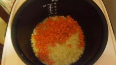 ризотто с морепродуктами в мультиварке