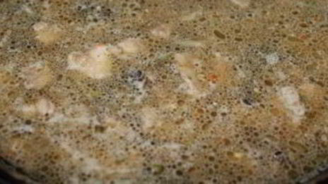 ризотто с мясом