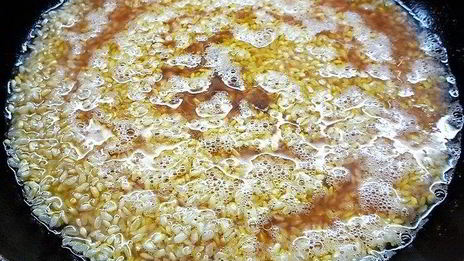 ризотто с нектаринами