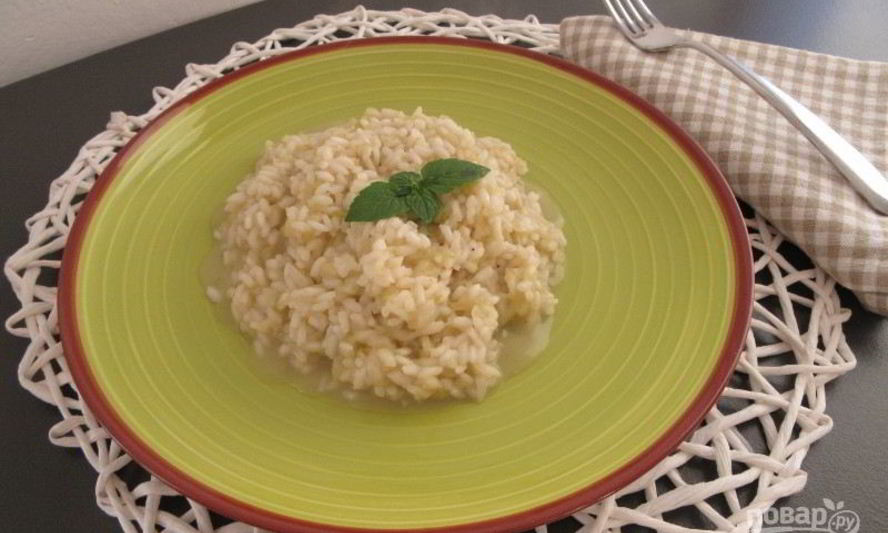 Рецепт ризотто с огурцами