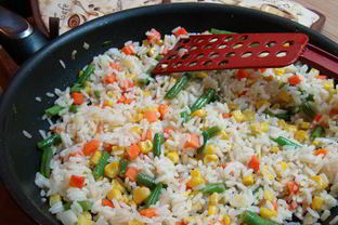 Ризотто с овощами