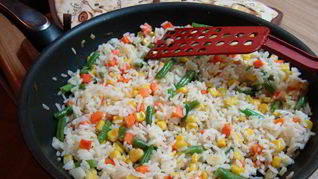 Ризотто с овощами