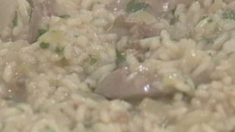 ризотто с печенью