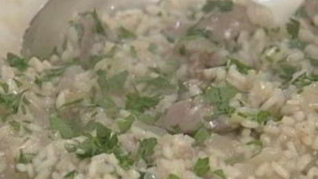 ризотто с печенью