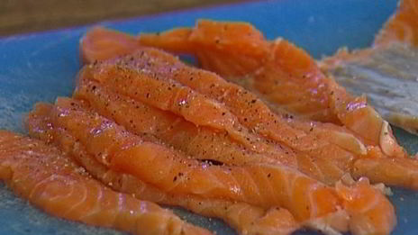 ризотто с семгой