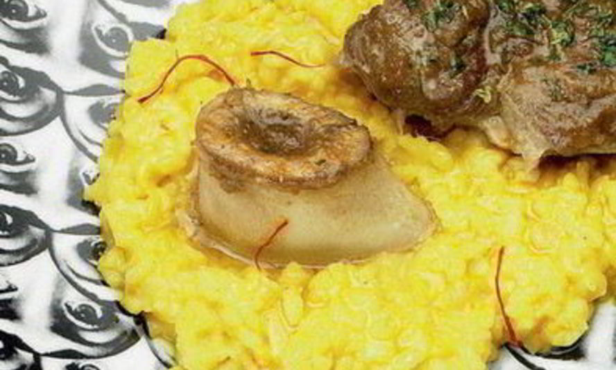 Рецепт ризотто с шафраном и оссобуко