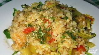 Ризотто с сыром Пармезан