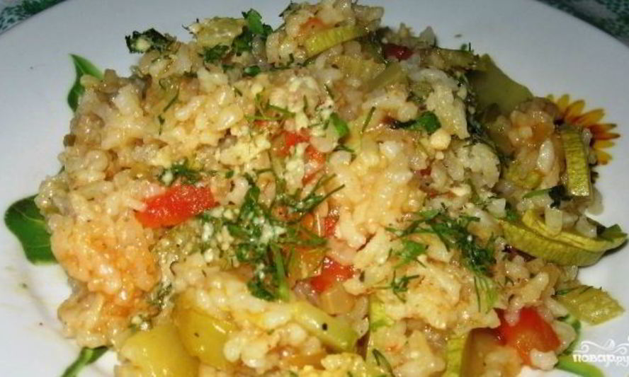 Рецепт ризотто с сыром пармезан