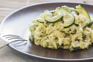 Ризотто с цукини и перцем