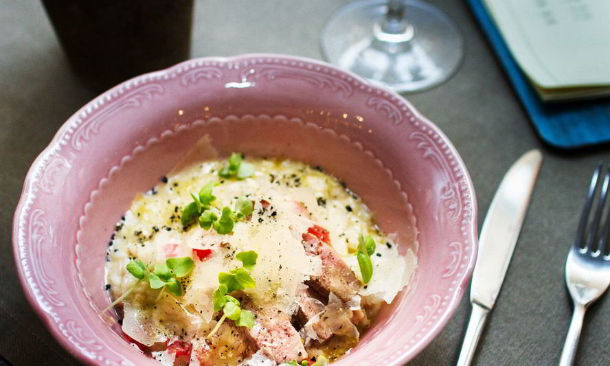 Рецепт ризотто с уткой