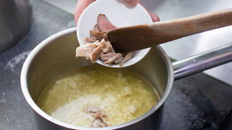 ризотто с уткой