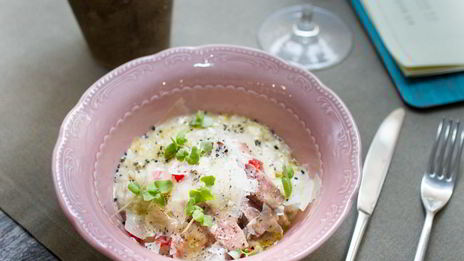 ризотто с уткой