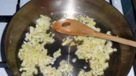 ризотто с ветчиной