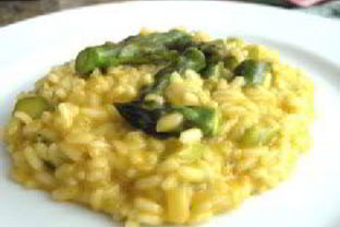 Ризотто со спаржей