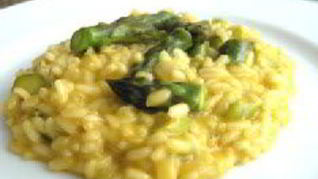 Ризотто со спаржей