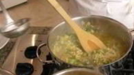 ризотто со спаржей