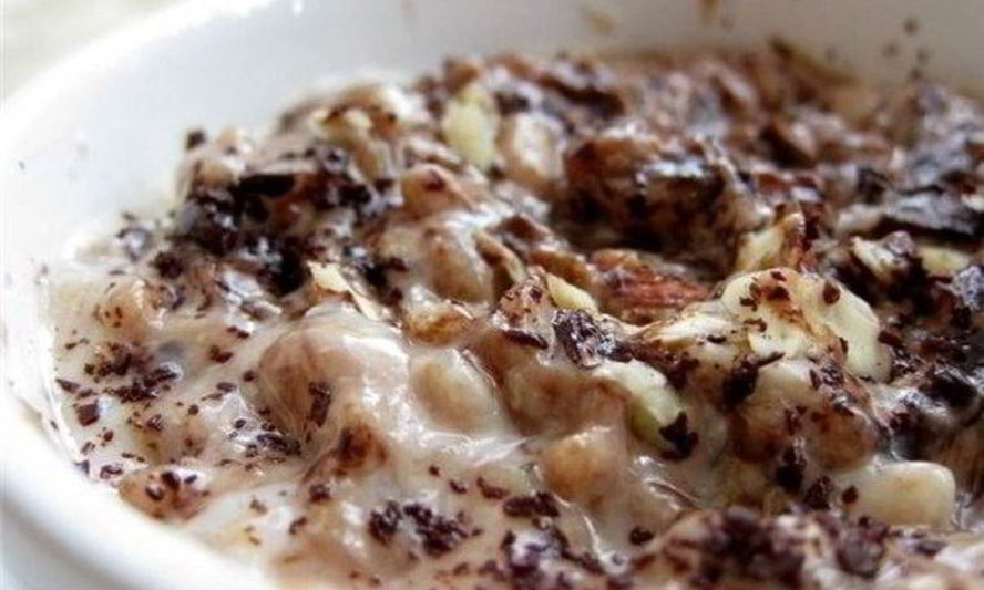 Рецепт шоколадный ризотто