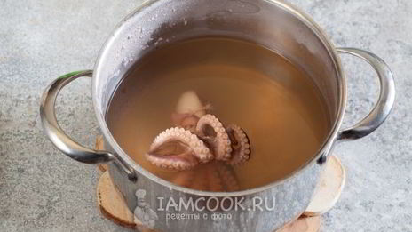 томатное ризотто с морепродуктами