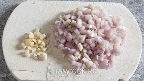 томатное ризотто с морепродуктами