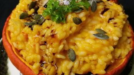 тыквенное ризотто