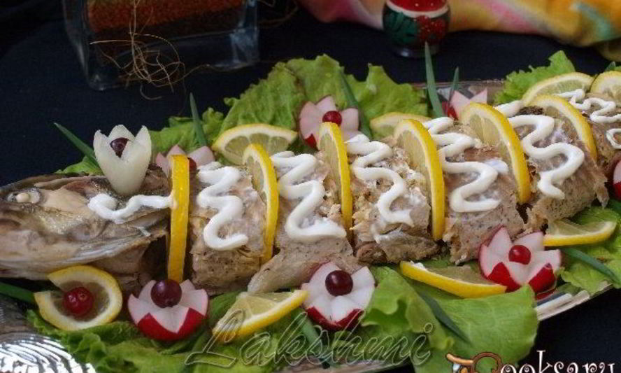 Рецепт фаршированная щука царская