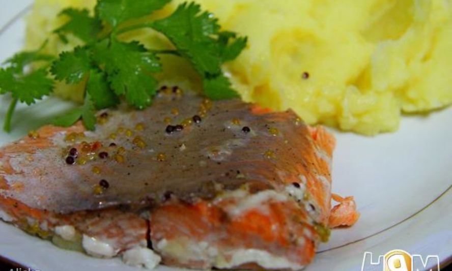 Рецепт форель дижон