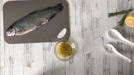 форель с картошкой в духовке запеченная