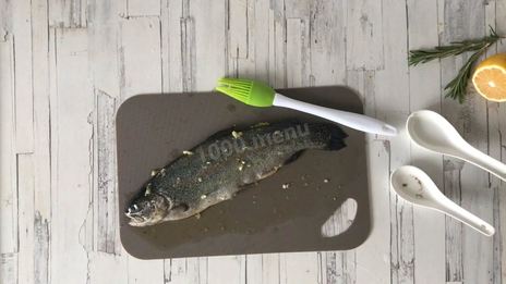 форель с картошкой в духовке запеченная