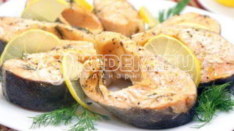 форель в духовке