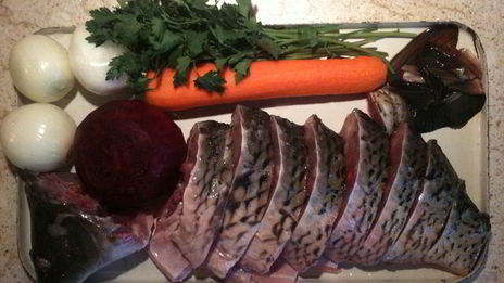 карп фаршированный заливной