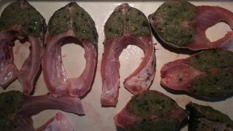 карп фаршированный заливной