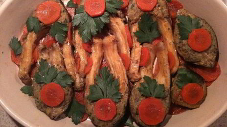 карп фаршированный заливной