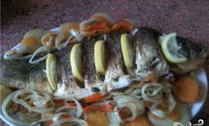 Рецепт карп на углях