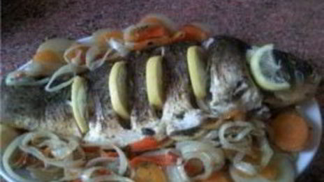 карп на углях