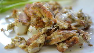 Корюшка жареная