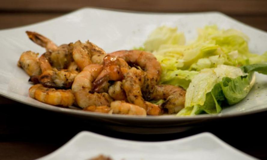 Рецепт креветки гриль