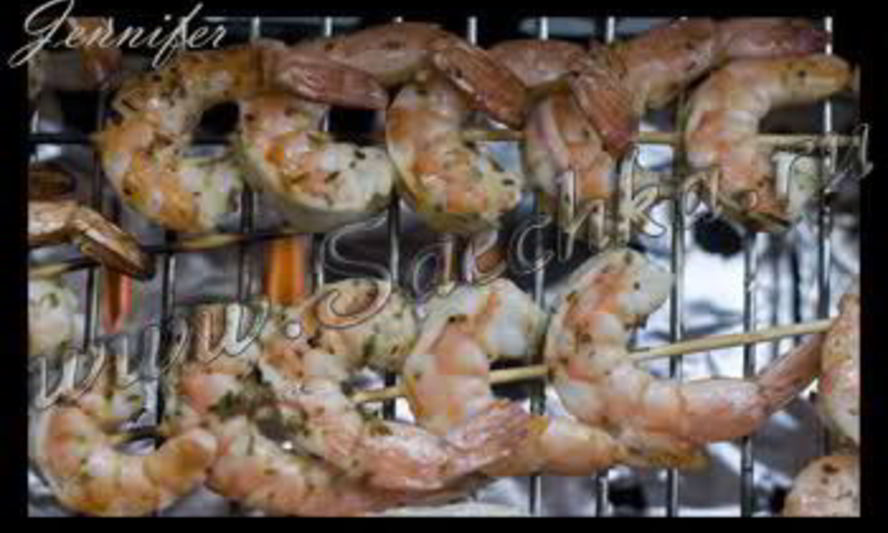 Рецепт креветки на гриле