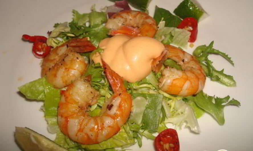 Рецепт креветки в белом вине по-португальски