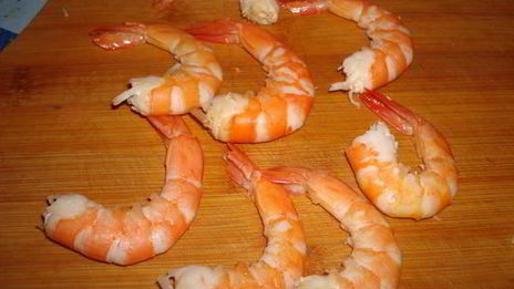 креветки в белом вине по-португальски