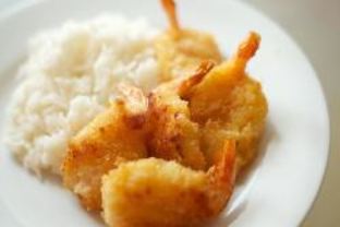 Креветки, жаренные во фритюре