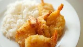 Креветки, жаренные во фритюре