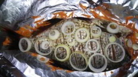 лещ, запеченный в духовке