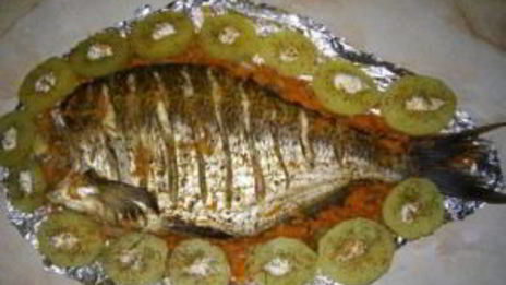 лещ, запеченный в духовке