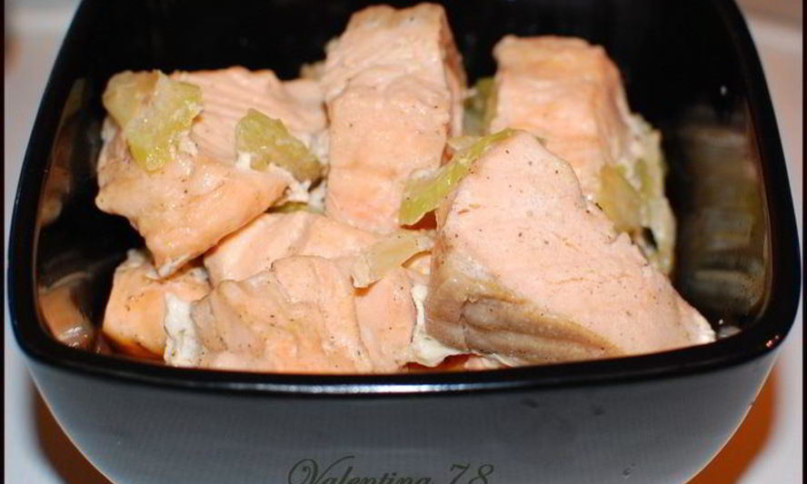 Рецепт лосось по-тайски в пароварке