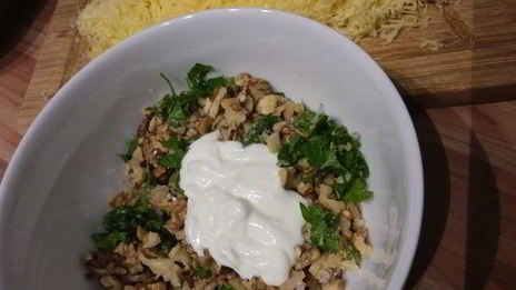 лосось под орехово-сырной корочкой