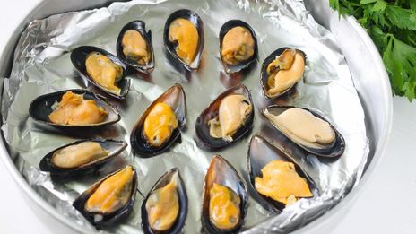 мидии запеченные в духовке с сыром